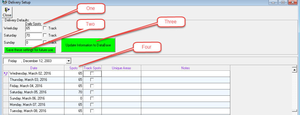 SetupDeliverybyDateMainScreen