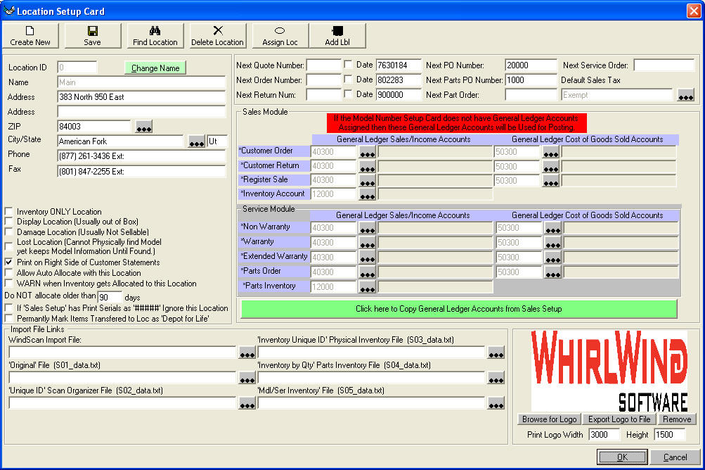 LocationSetupCard